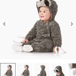 Pottery Barn Kids Sloth Costume - Gray and White